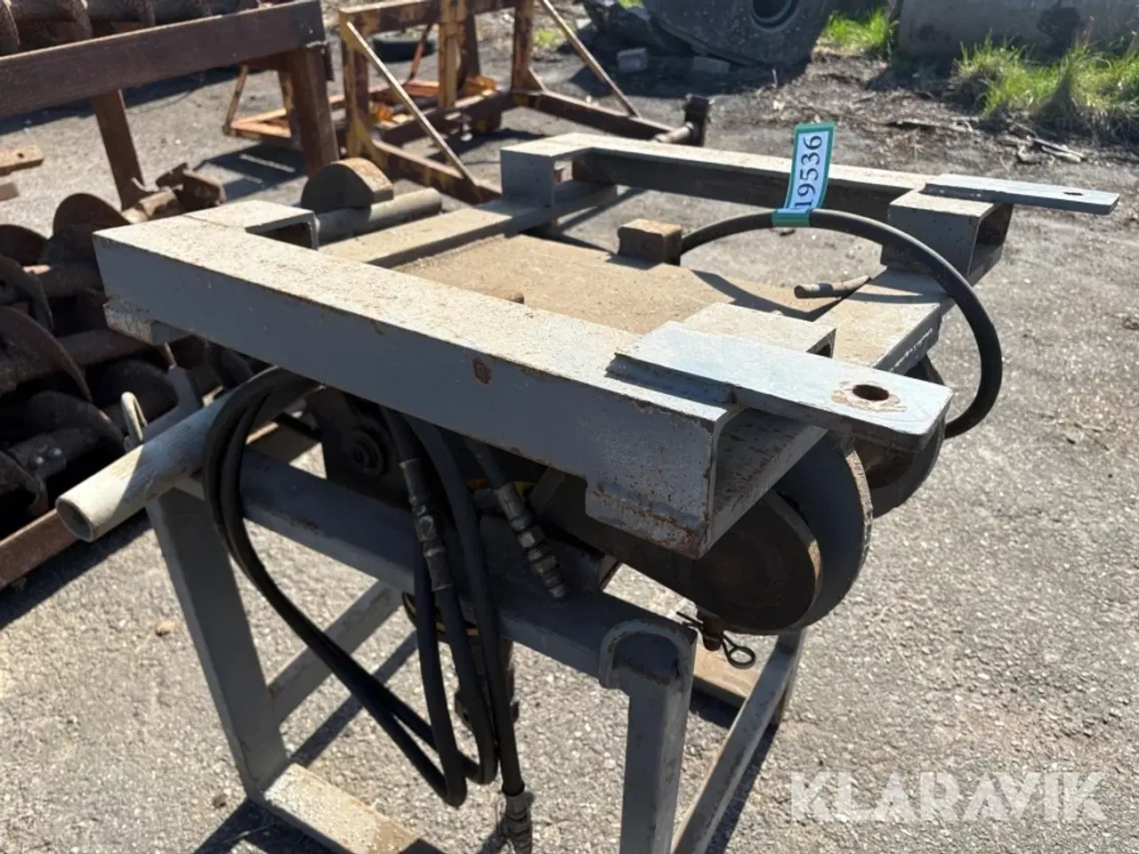 Billede 6 - Hydraulisk borehoved med bor PH - Poclain hydraulics