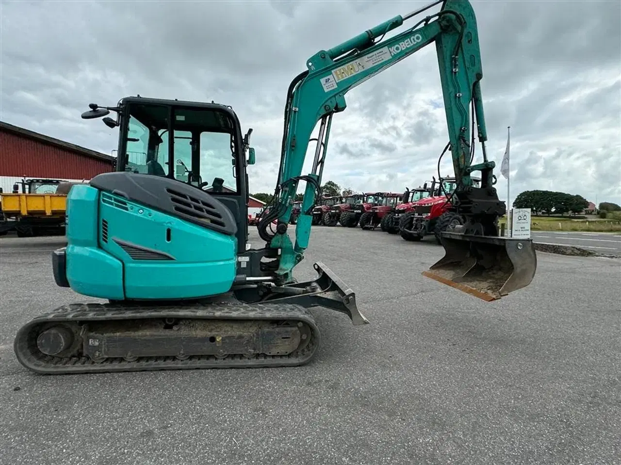 Billede 10 - Kobelco SK55 KUN 1900 TIMER OG MED SKOVLE!