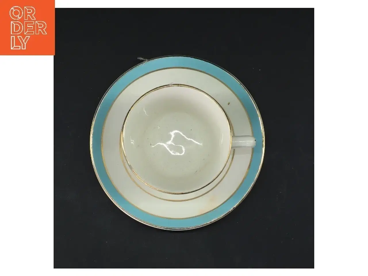 Billede 3 - Te- og kaffekop med underkop (str. Ø 8,5 & 14 cm)