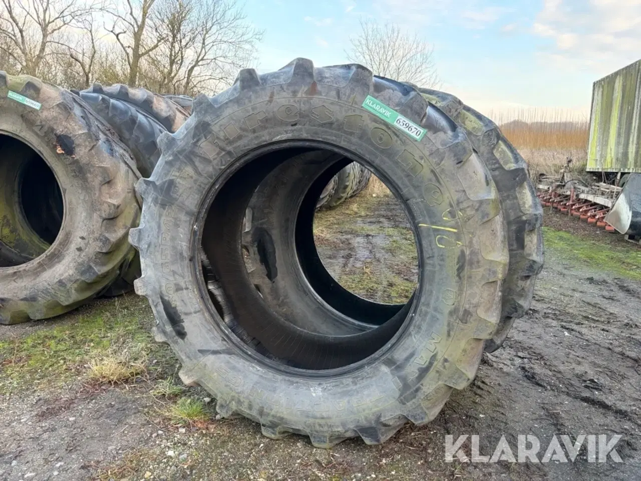 Billede 1 - Landbrugsdæk Firestone 650/65R42 2 styk
