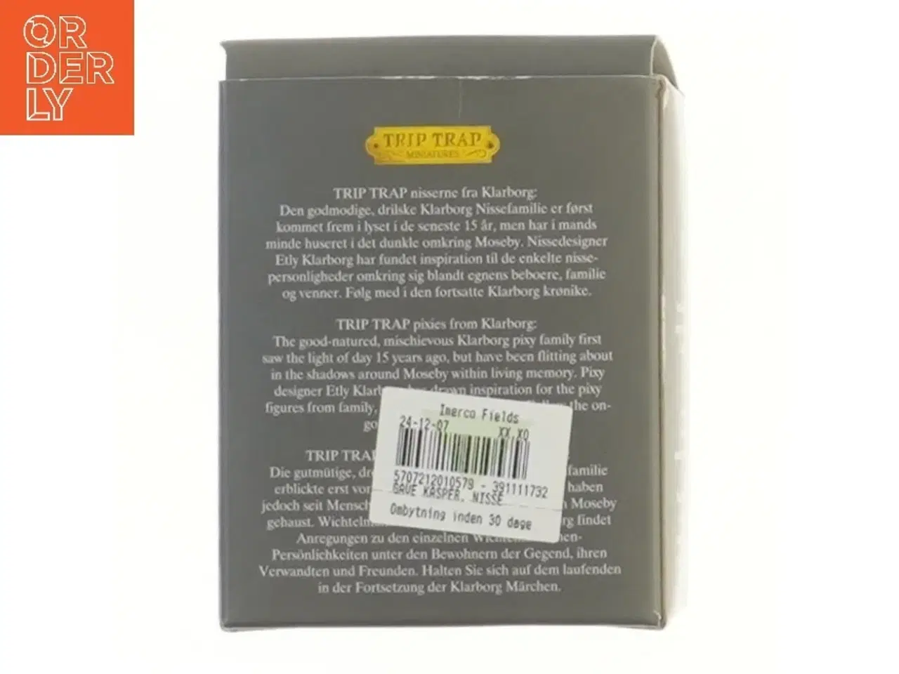 Billede 3 - Nissefigur Kasper fra Trip Trap (str. 8,5 cm)