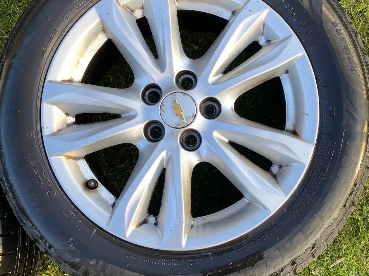 Billede 2 - Charvolet  alufælge med sommerdæk 
