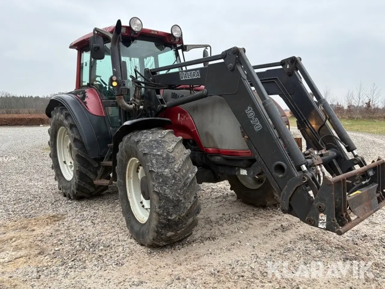 Billede 3 - Traktor Valtra T150 med frontlæsser