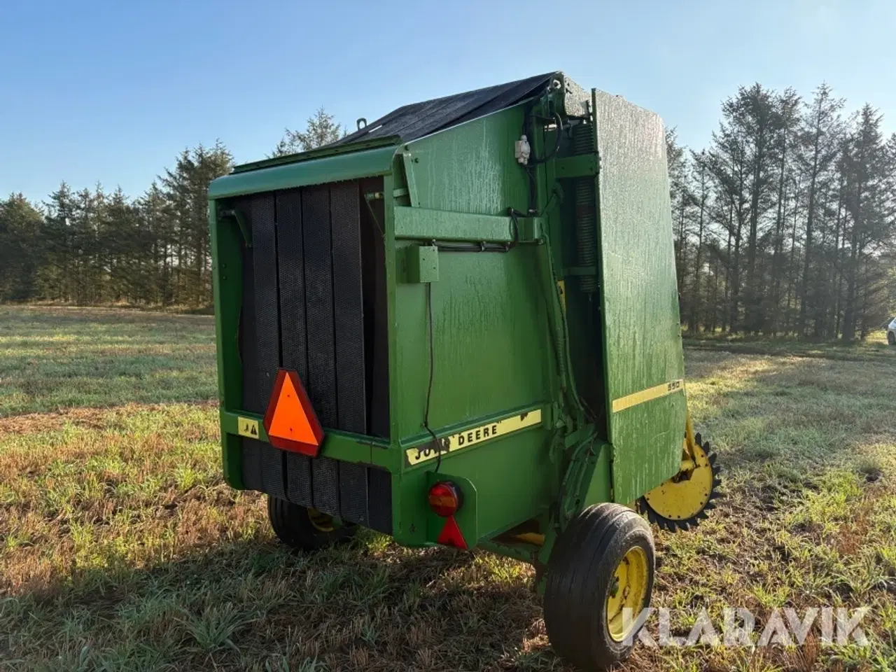Billede 3 - Ballepresser John Deere 550