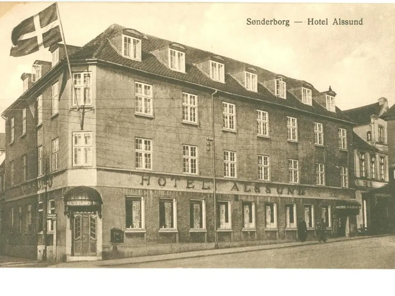 Billede 2 - Sønderborg, Pontonbroen og Hotel Alssund