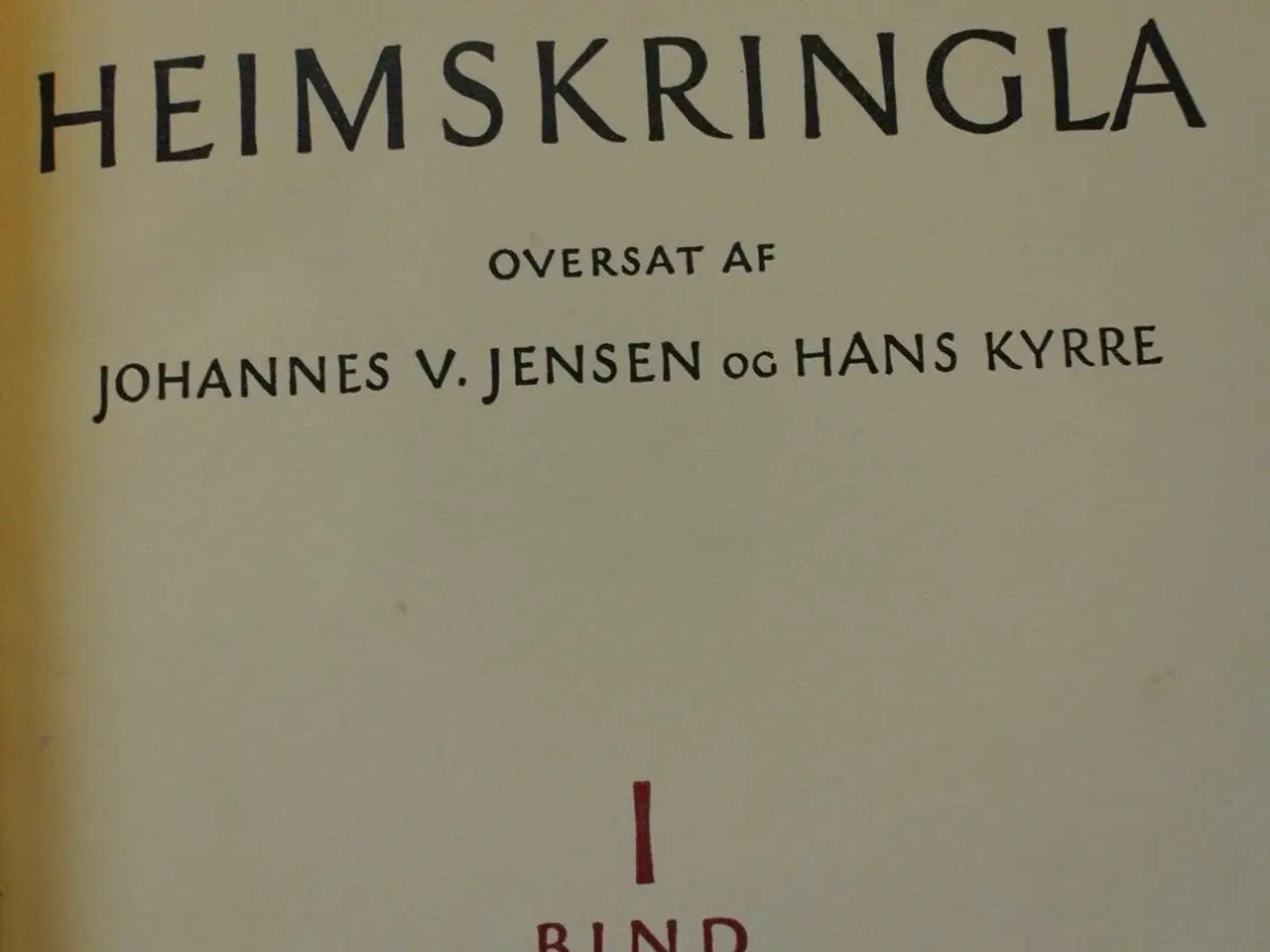 Billede 3 - heimskringla 1-3, af snorre sturlason, emne: histo