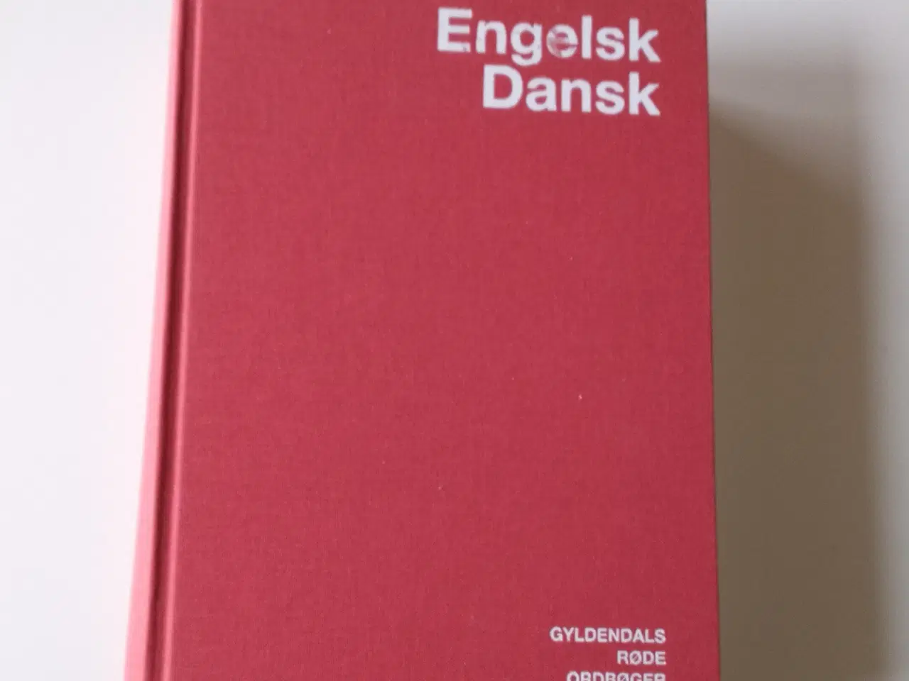 Billede 1 - Engelsk-dansk ordbog (Gyldendals røde ordbøger)