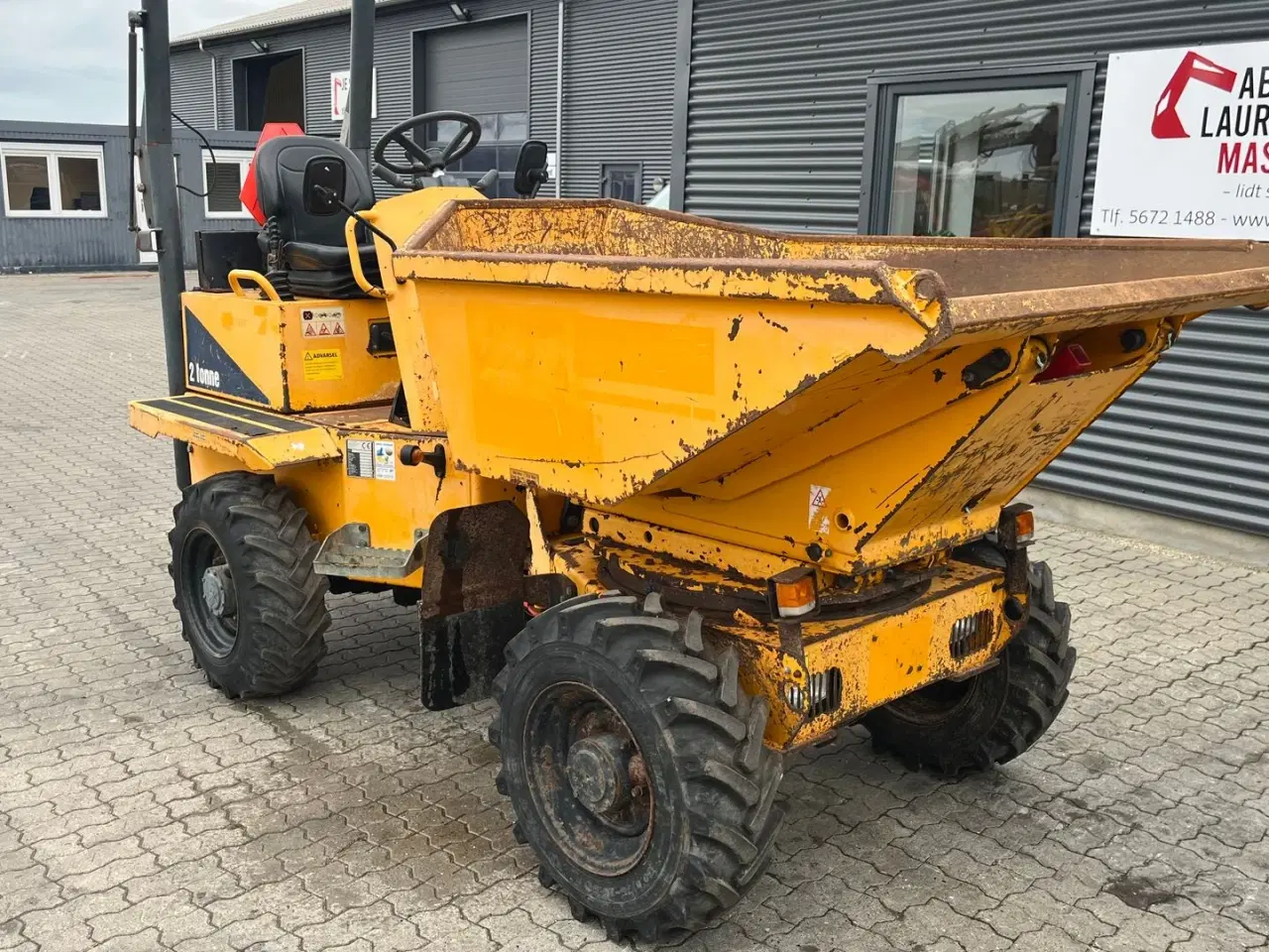 Billede 14 - Thwaites 2 tons svingbar lad og højtip