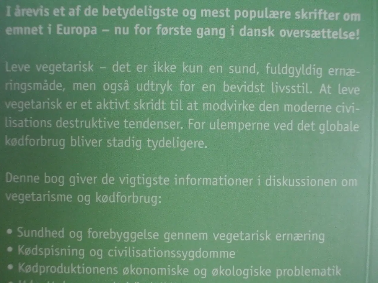 Billede 2 - leve vegetarisk - fordele ved en kødløs ernæring, 