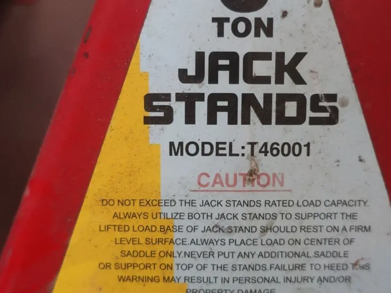 Billede 2 - 2 stk. jack stands 6 ton