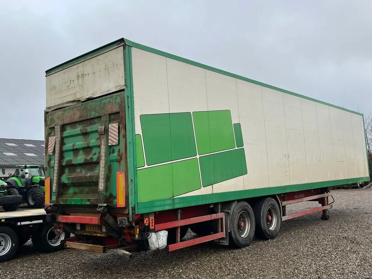 Billede 15 - Kel-Berg Box trailer Med læsserampe i bag