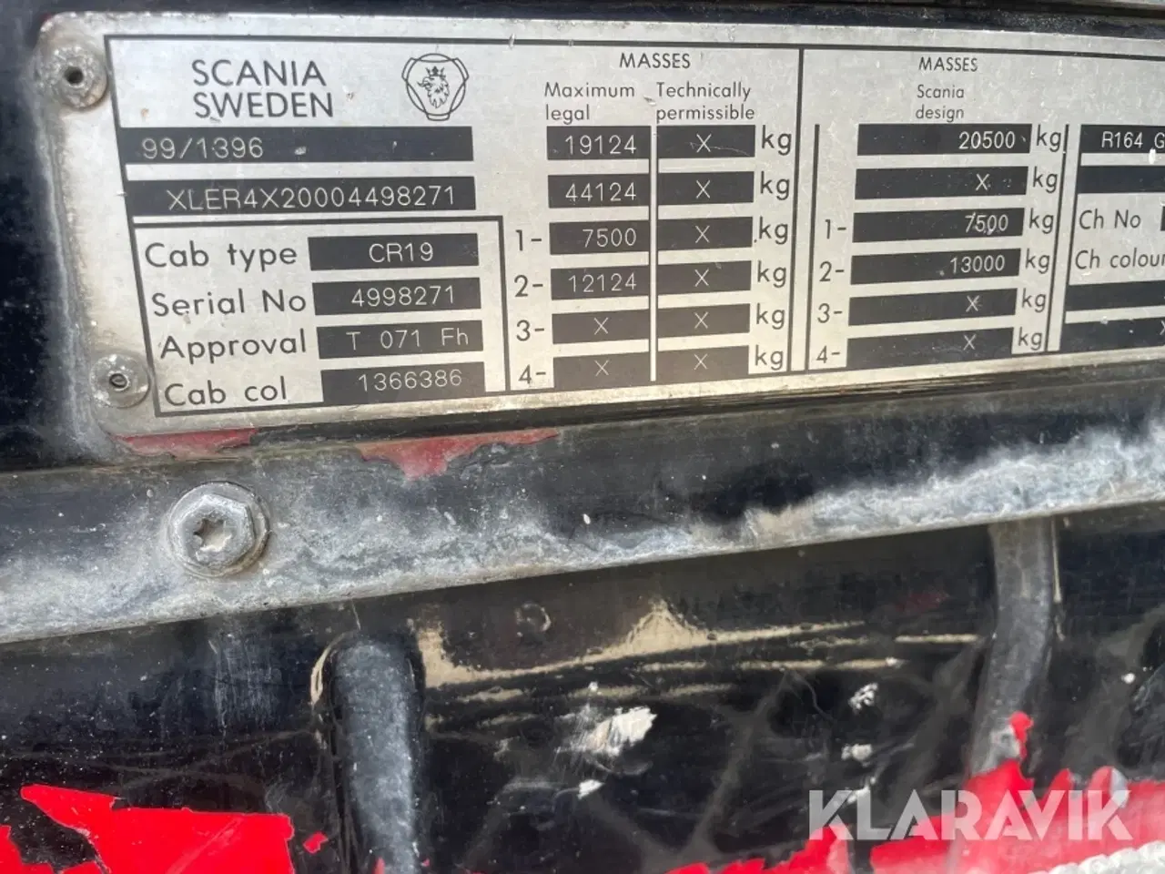 Billede 7 - Lastbil Scania 4x2 luft