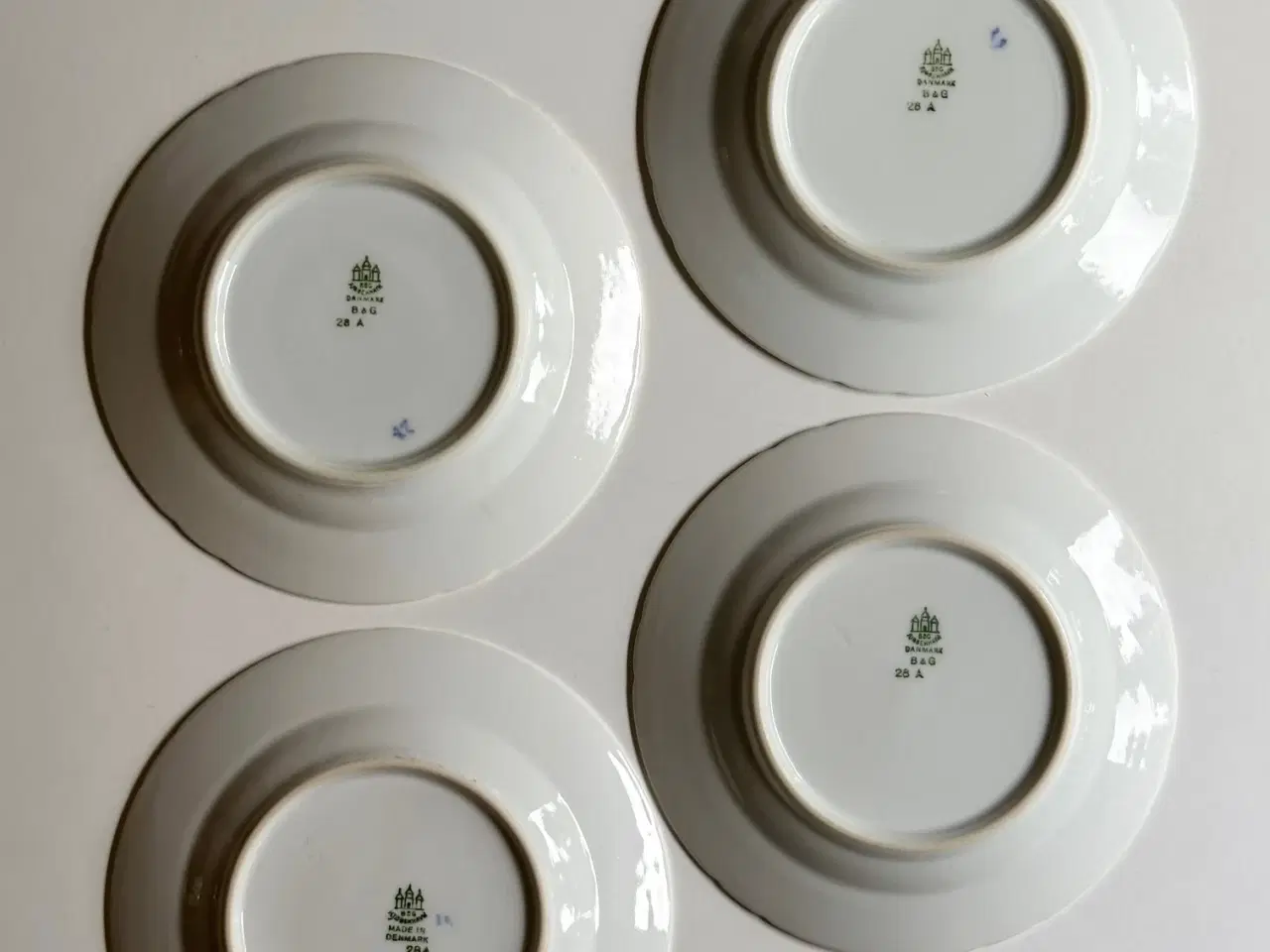 Billede 7 - Empire sidetallerken nr. 28A, 4 stk samlet