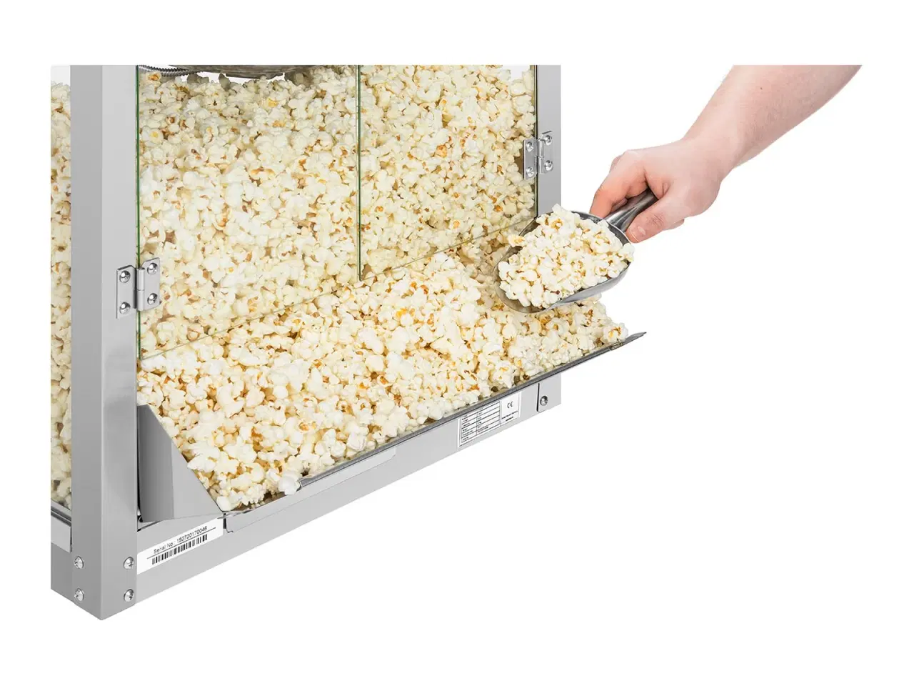 Billede 6 - Popcornmaskine – rustfrit stål