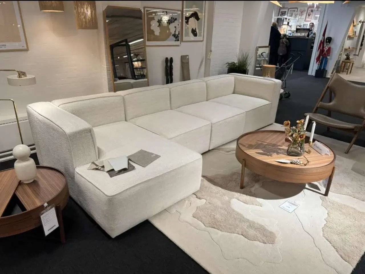 Billede 1 - Modulsofa i beige – Nyt til spotpris!