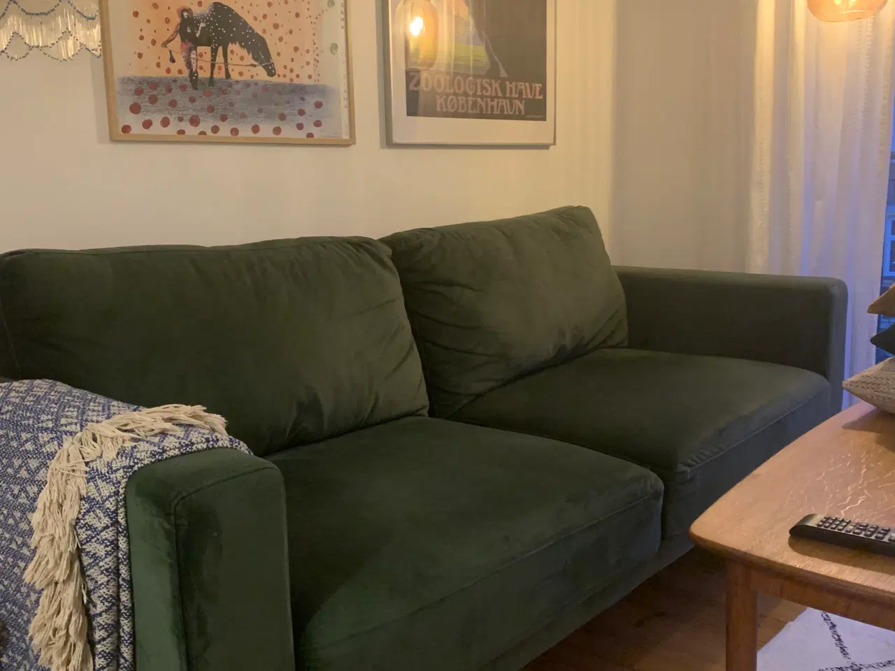 Billede 1 - Sofa velour Ilva