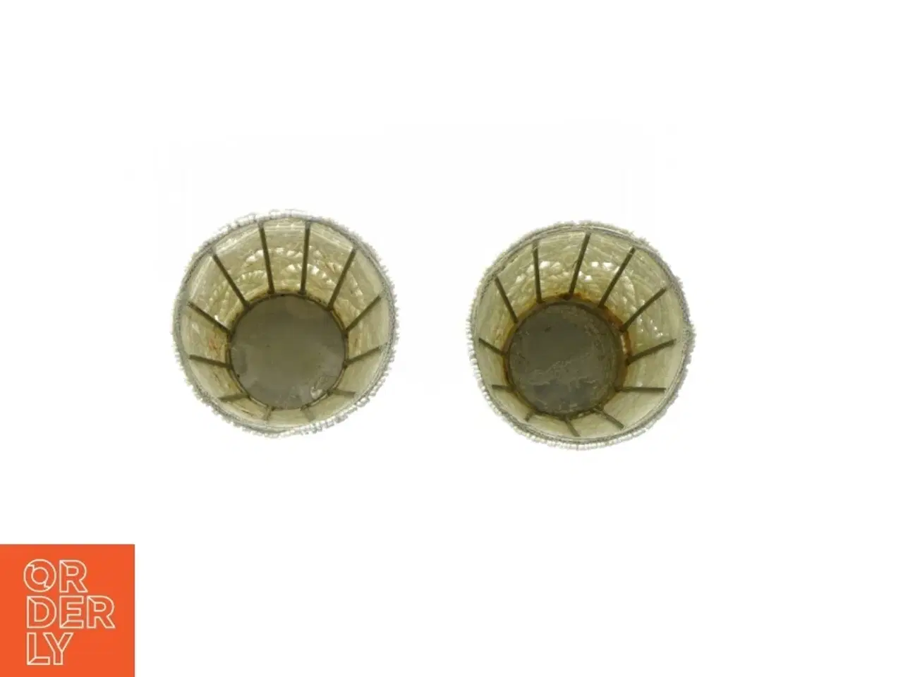 Billede 2 - Perledekorerede lysestager (str. 9 cm)
