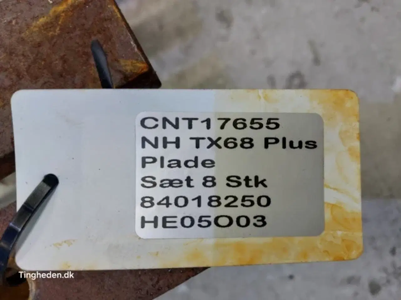 Billede 12 - New Holland TX68 Plade 8 Stk 84018250