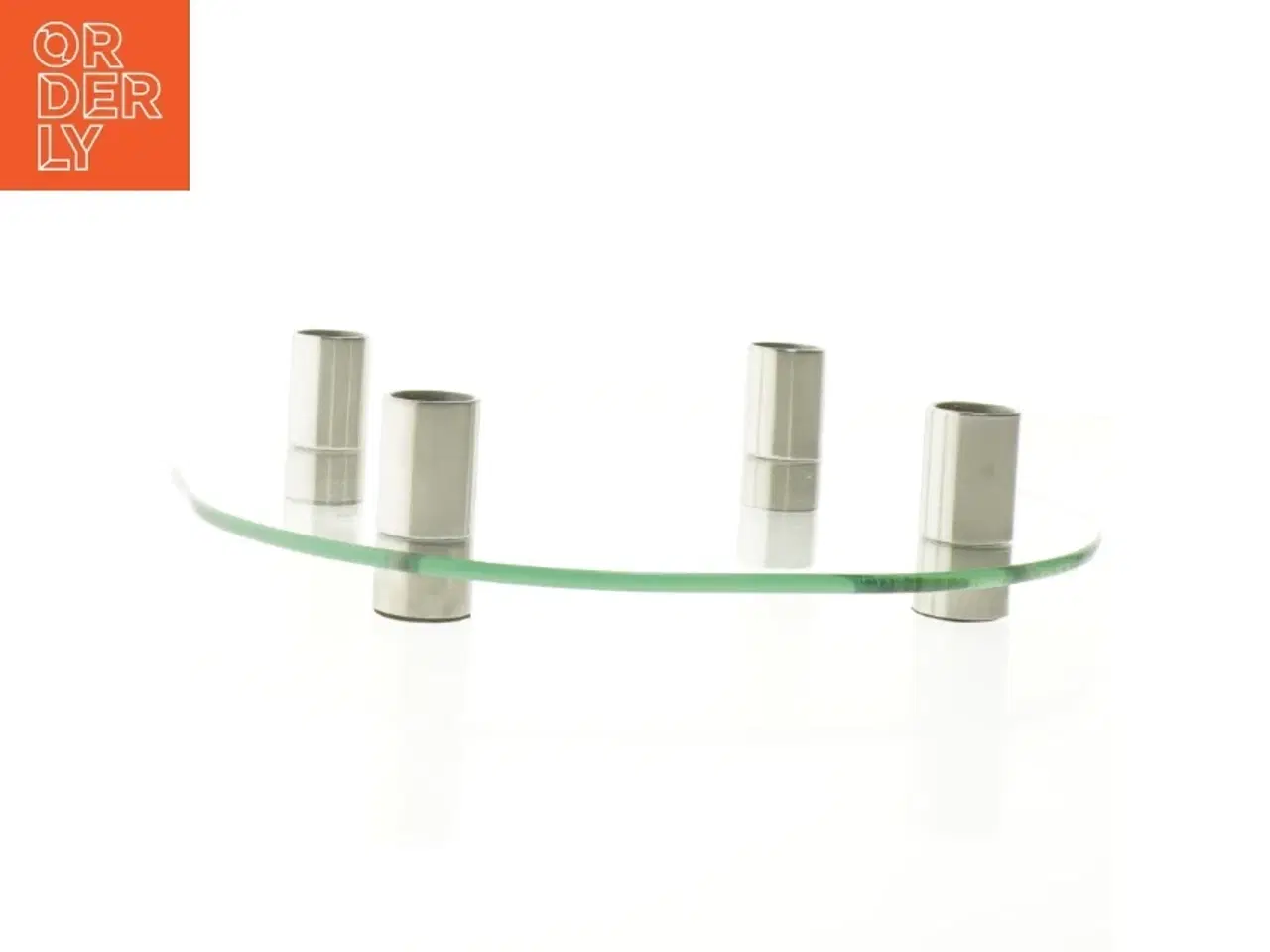 Billede 7 - 2 stk lysestage til 4 lys - advent (str. 28 x 28 cm)