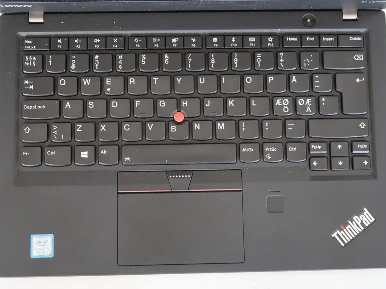 Billede 2 - Bærbar computer LENOVO X1 Carbon 5th Gen.