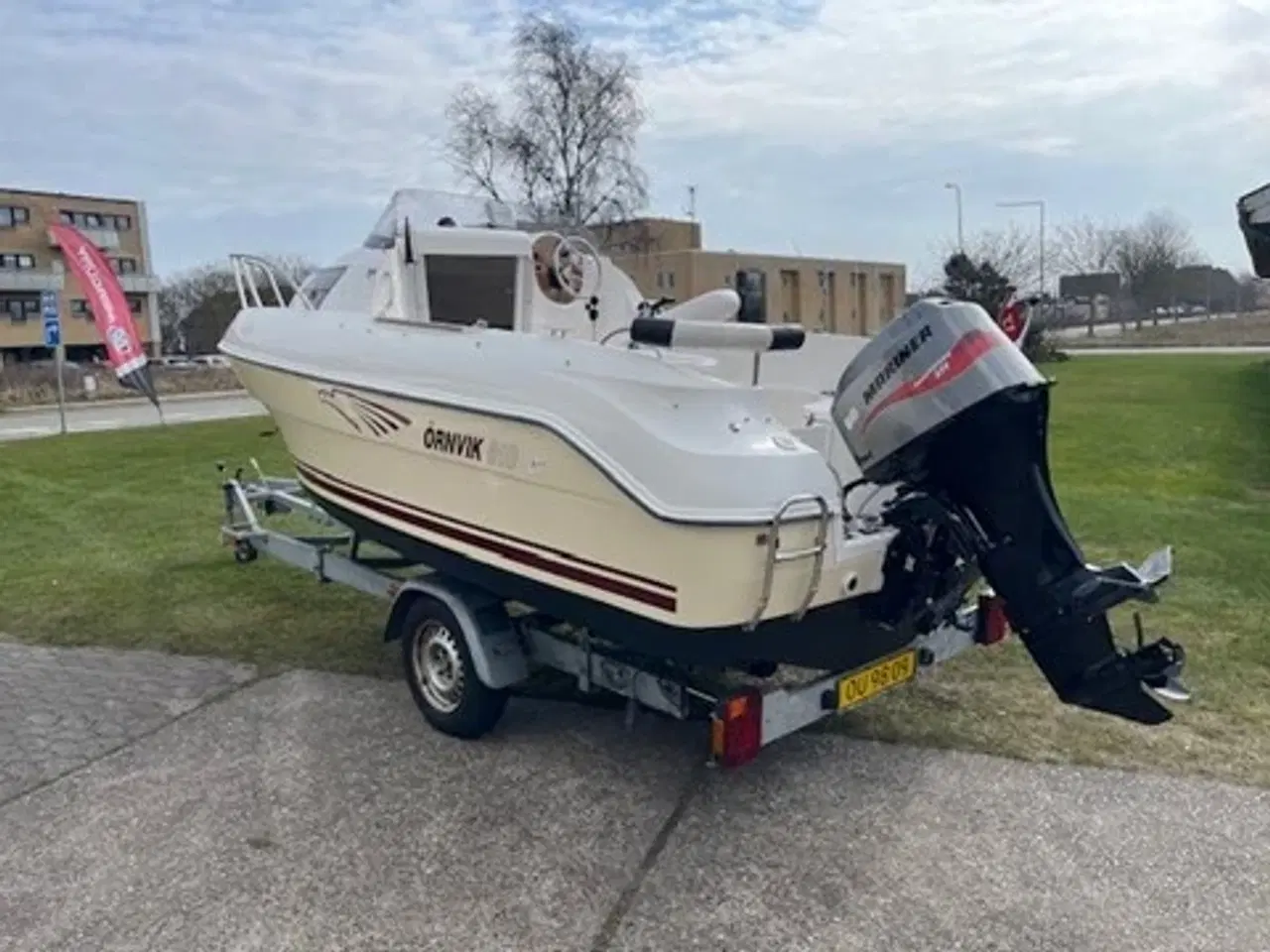 Billede 3 - med Mariner F60 samt Variant trailer