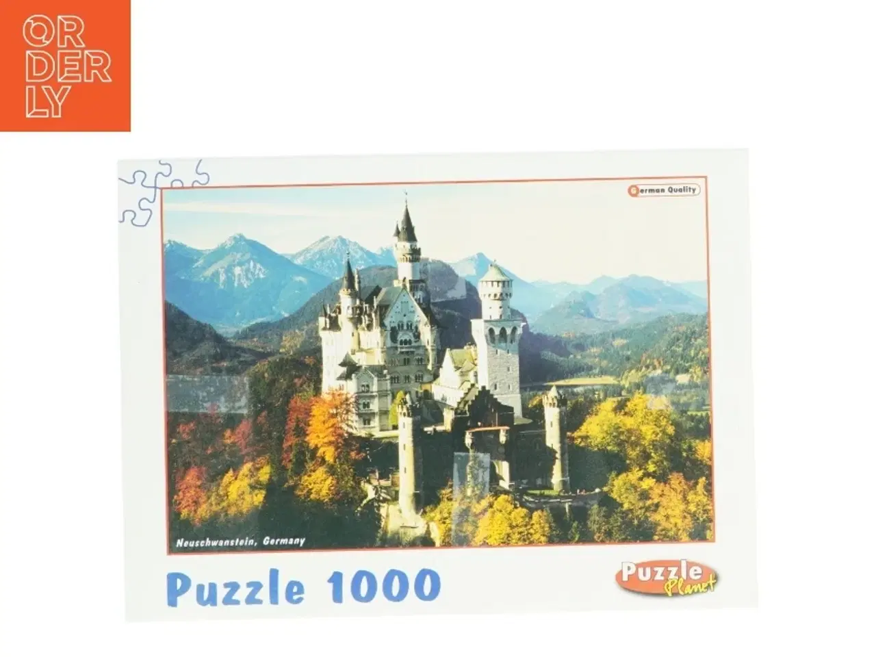 Billede 2 - Puslespil med Neuschwanstein-slottet fra Puzzle Planet (str. 44 x 68 cm)