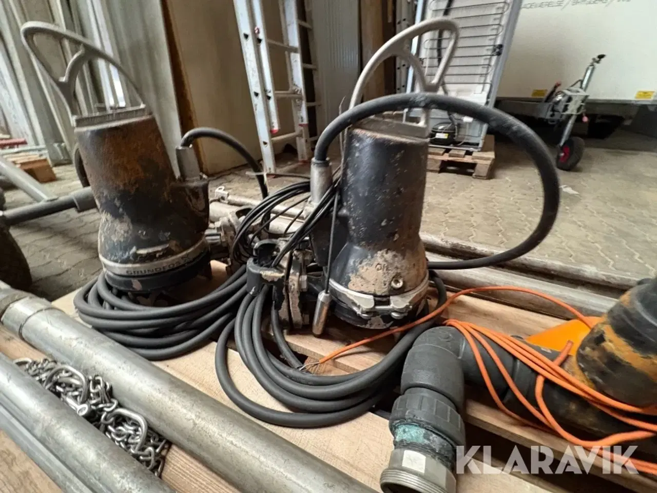 Billede 9 - Komplet pumpeinstallation til spildevand Grunfos