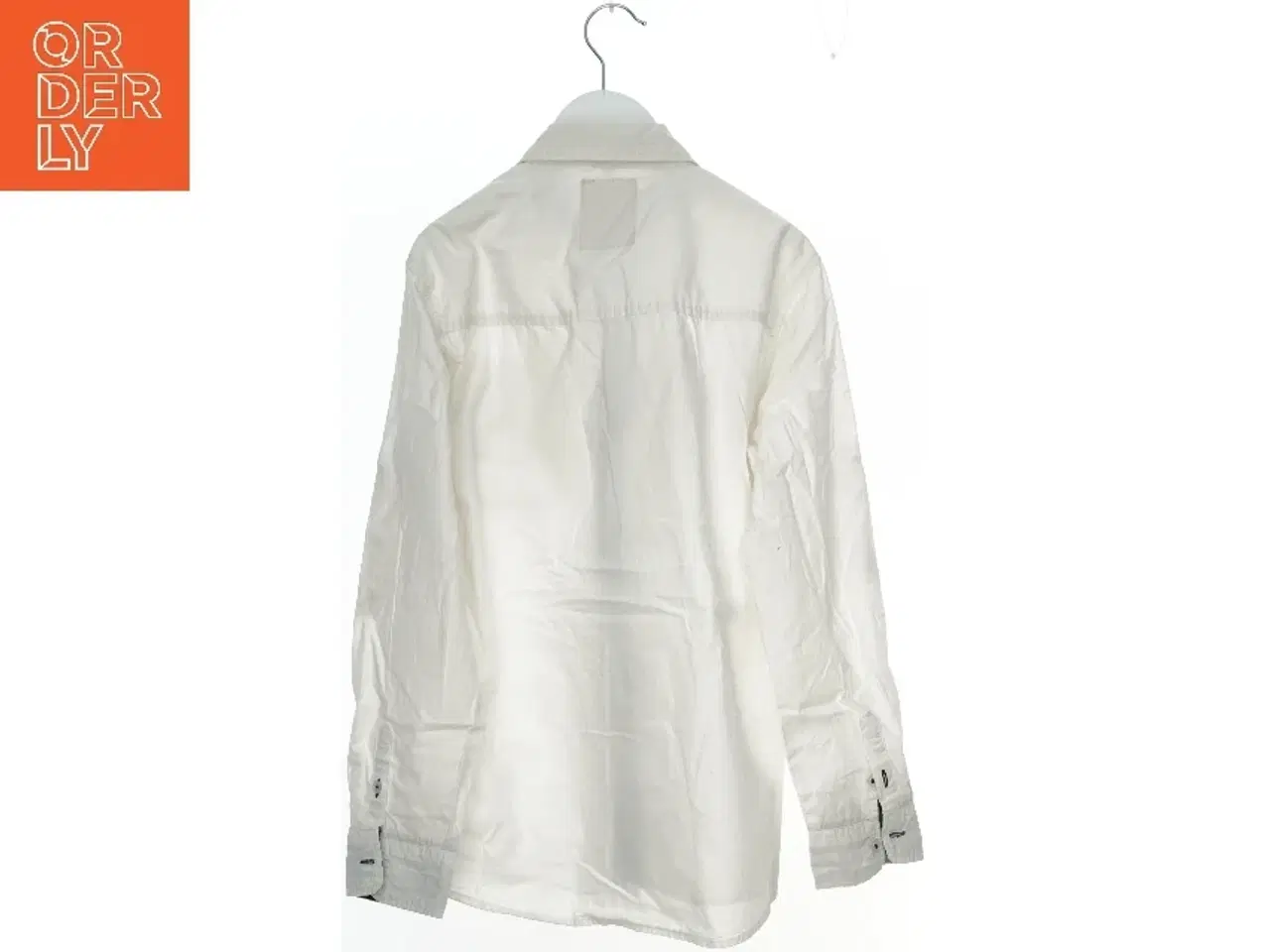 Billede 2 - Hvid skjorte med lommer (str. 164)