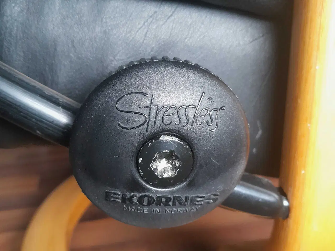 Billede 2 - Stressless lænestol med skammel 