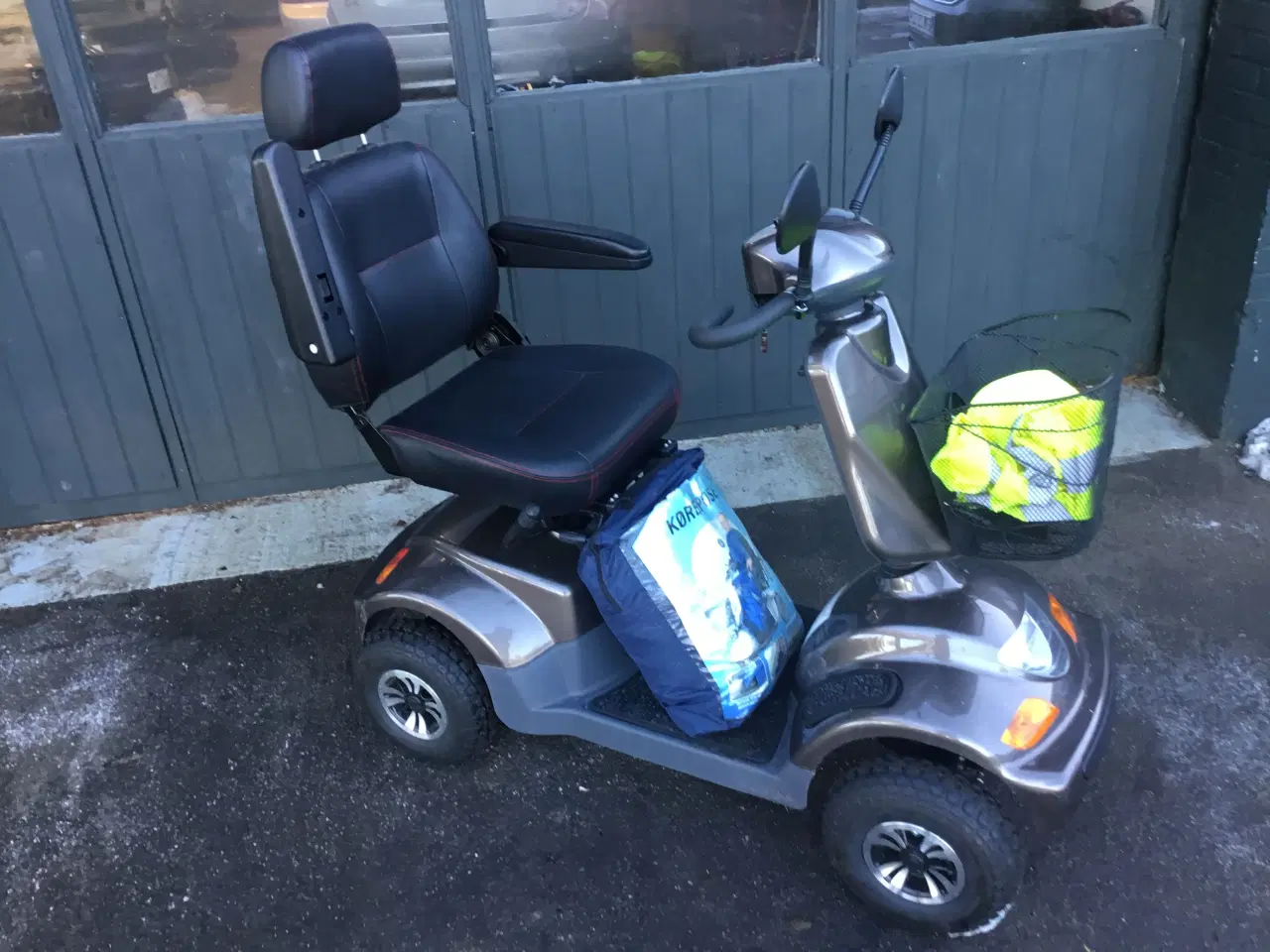 Billede 1 - El-scooter pf2k 36 ah 4 hjul mokka 