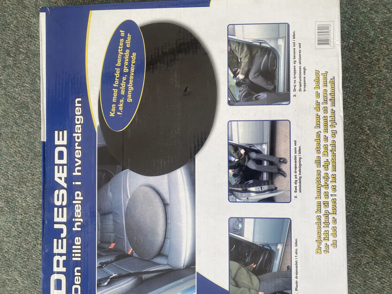 Billede 3 - Drejesæde. Fint hjælpemiddel under 1/2-PRIS