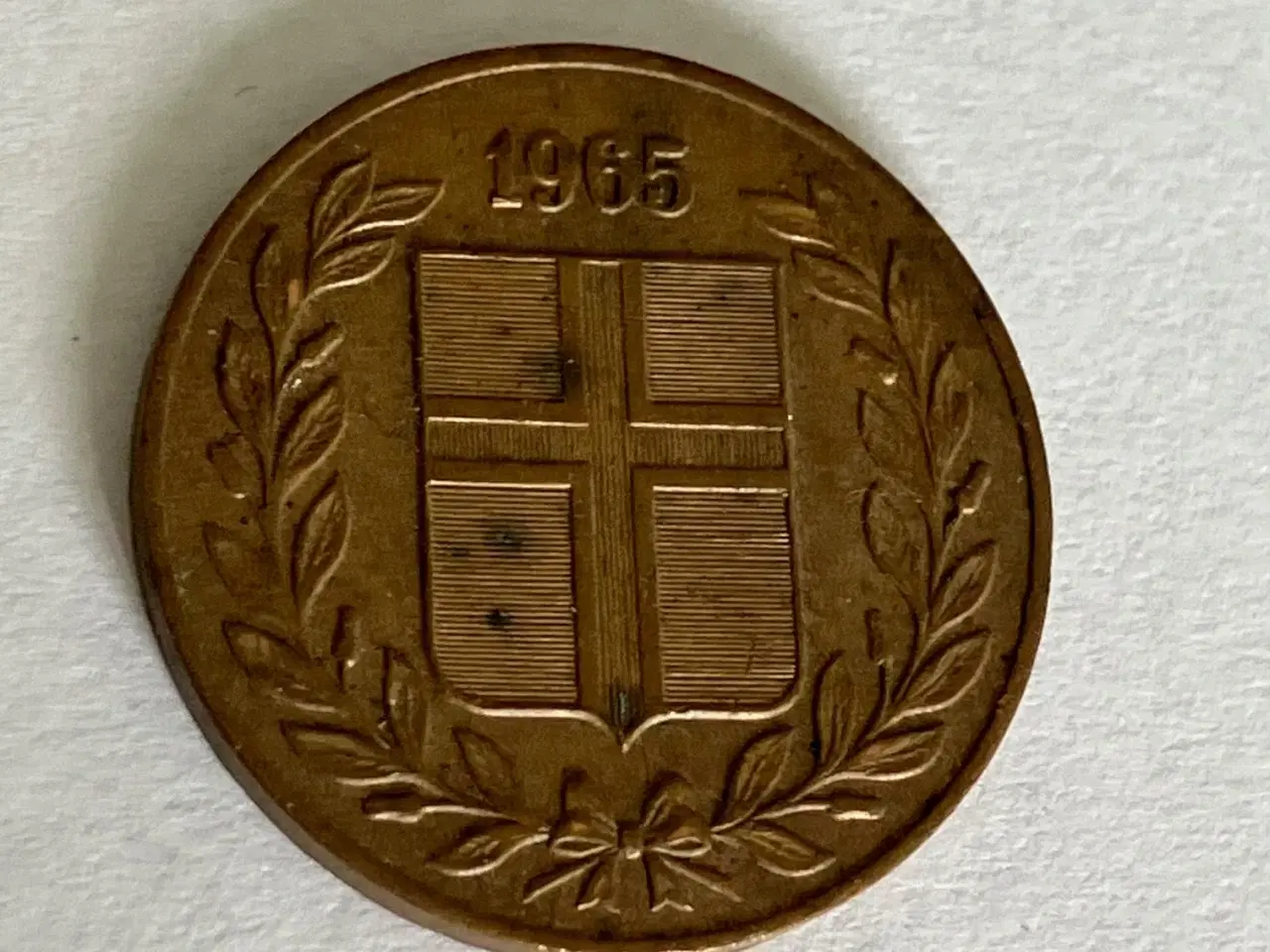 Billede 1 - 5 Aurar Iceland 1965