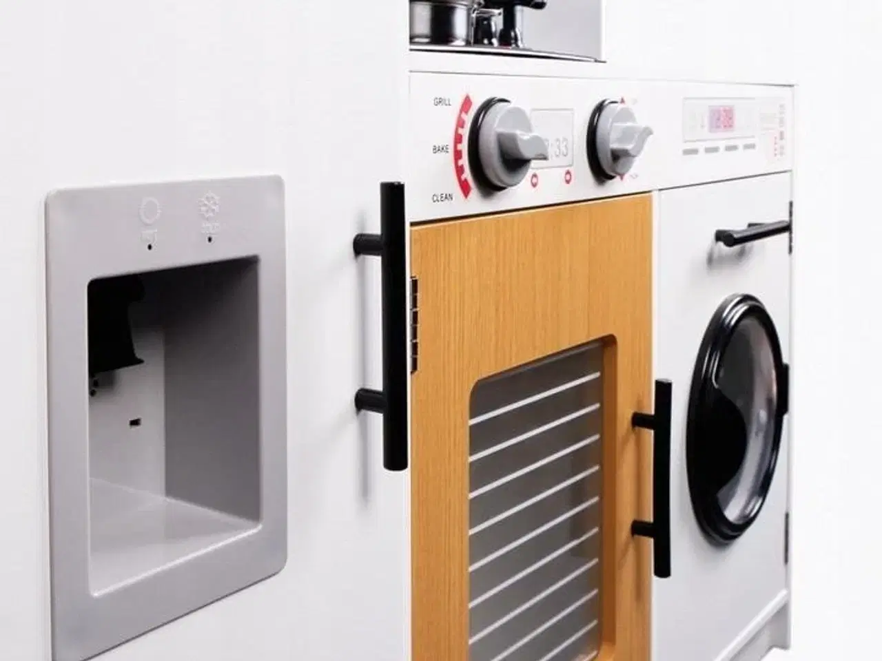 Billede 2 - Legekøkken i træ med tilbehør – PROMIS