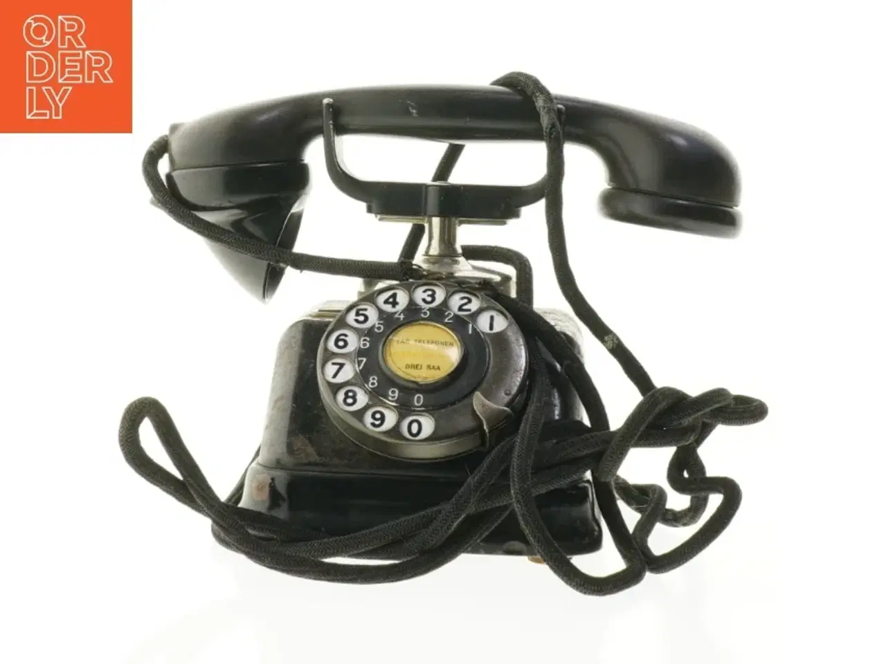 Billede 1 - Gammeldags telefon fra Telefon Fabrik (str. 26x17 cm)
