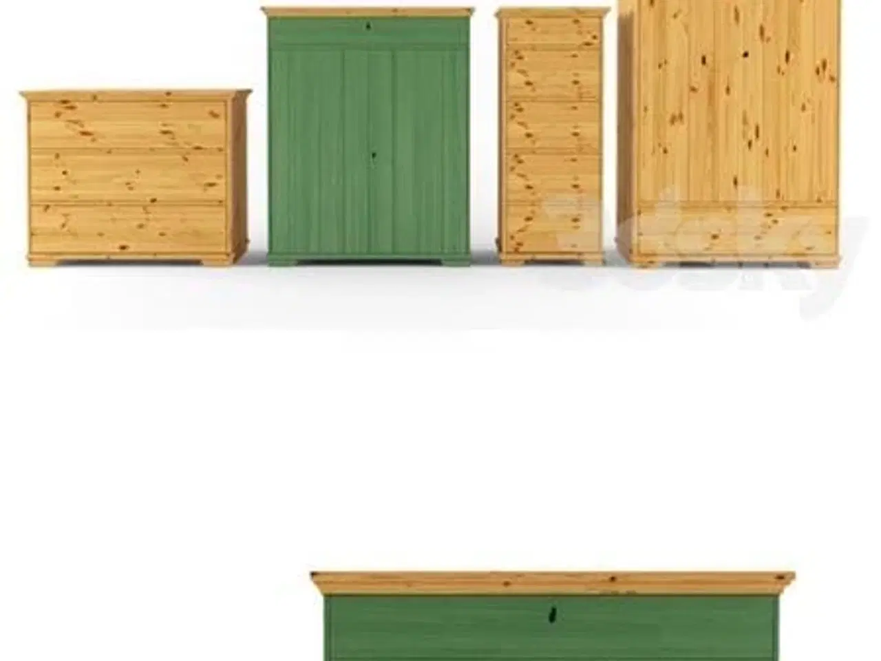 Billede 2 - Hurdal linjen fra IKEA - vintage kommode/ skab