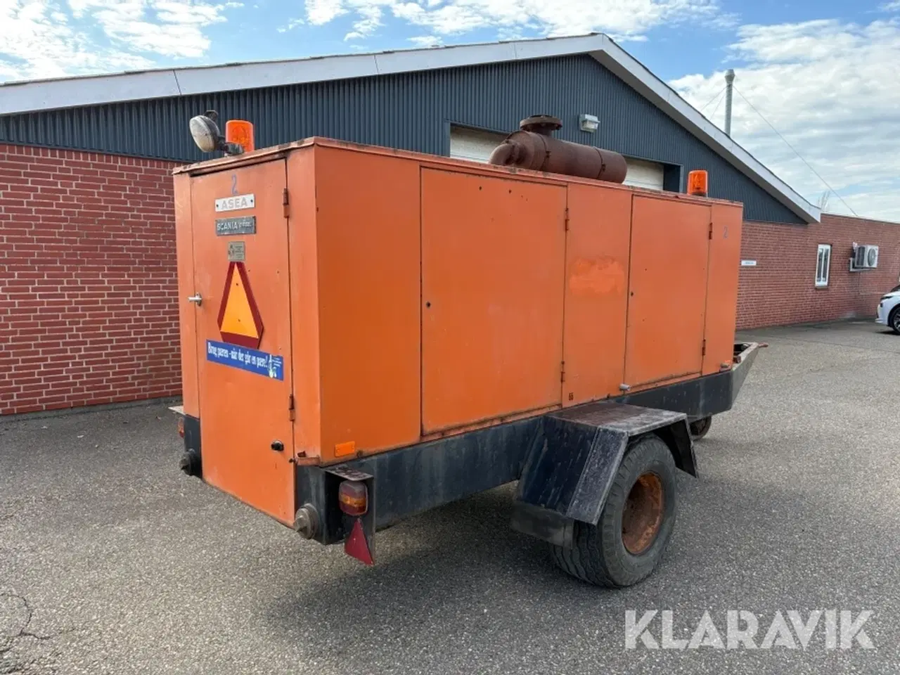 Billede 3 - Mobil nødgenerator ASEA DGMB 11 SV