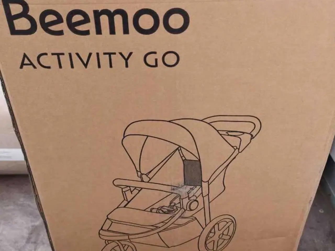 Billede 3 - Beemoo Activity Go Aktivitetsvogn Black/Dark Grey