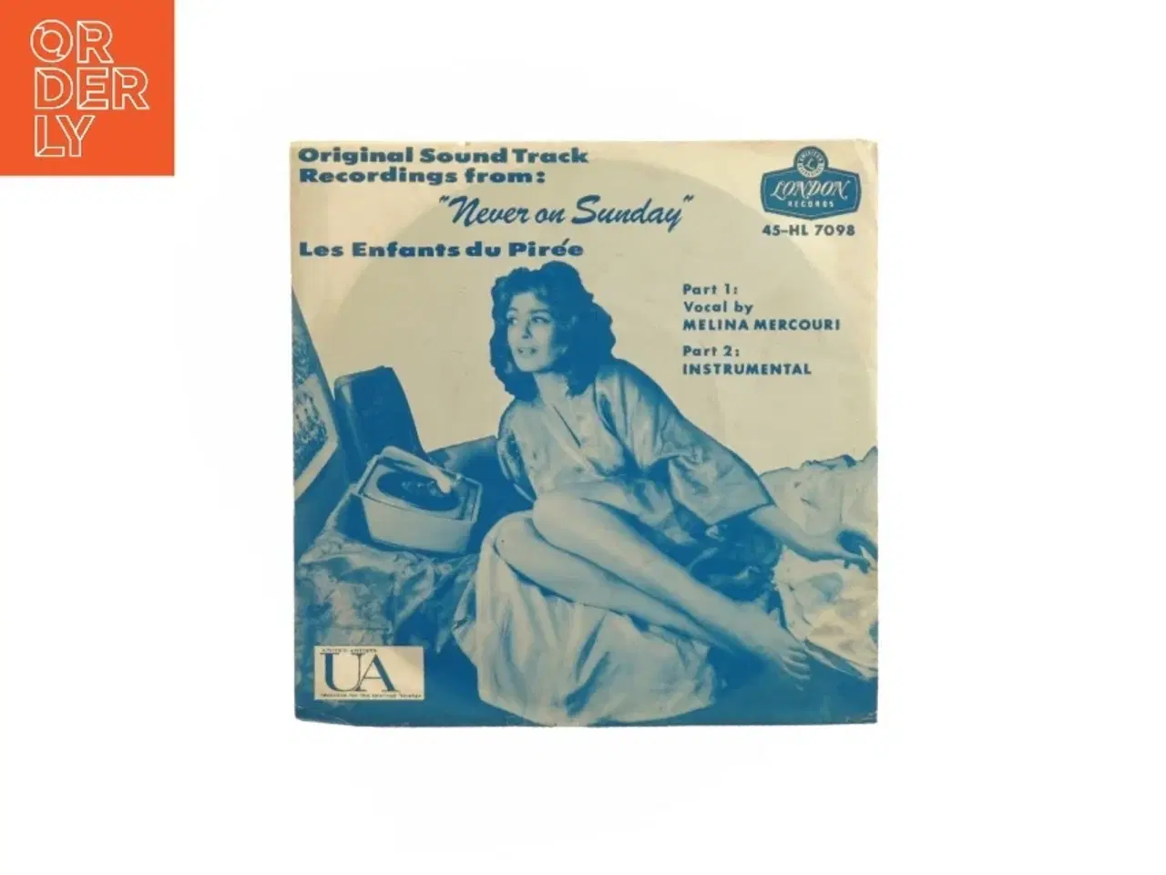 Billede 1 - Never on sunday Soundtrack vinylplade