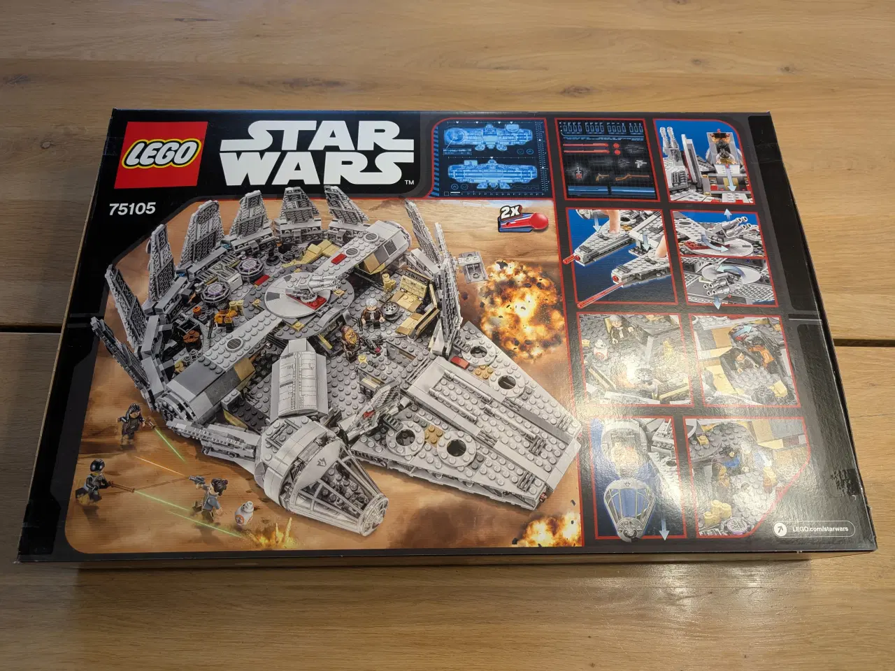 Billede 2 - LEGO Star Wars Millenium Falcon 75105