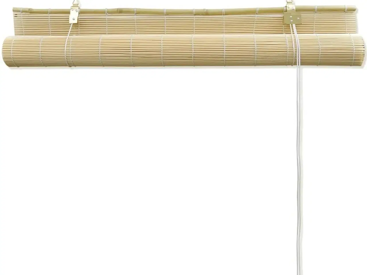 Billede 5 - Rullegardin 120x220 cm naturlig bambus