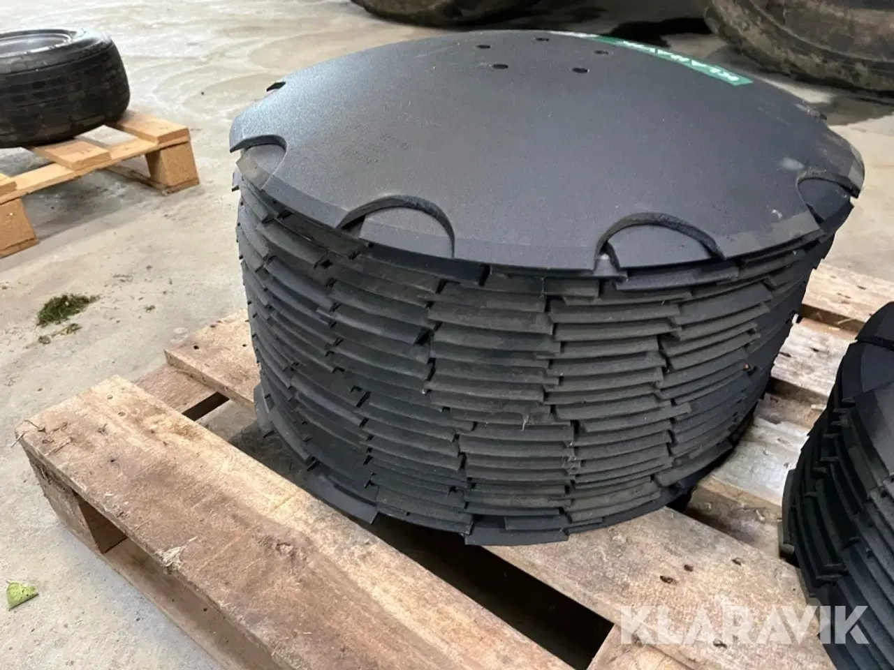 Billede 5 - Tallerkener til horsch joker harve 60 styk Granit antal 60 styk