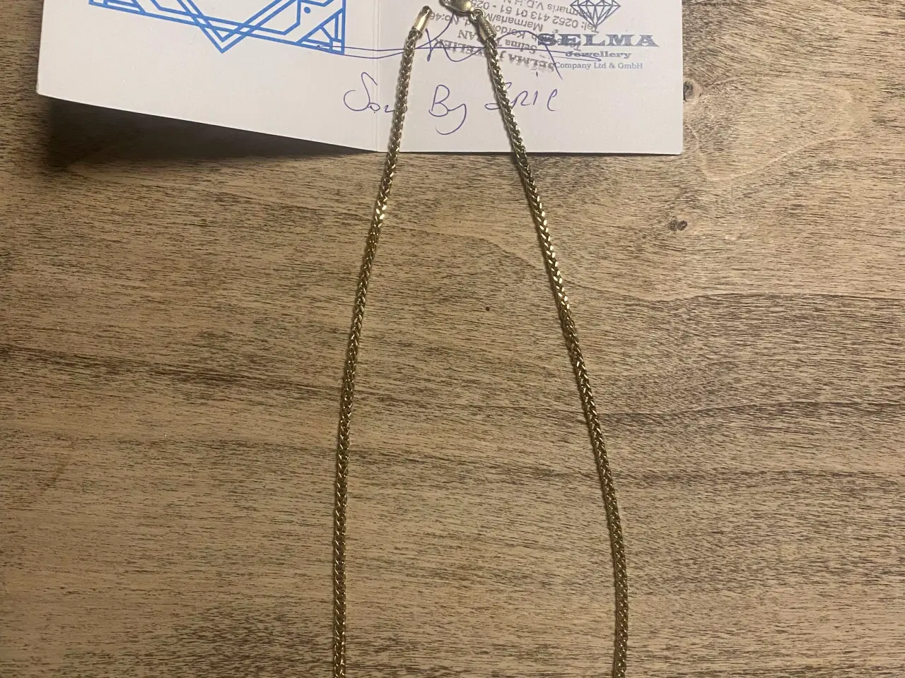 Billede 4 - Pæn unisex guldkæde