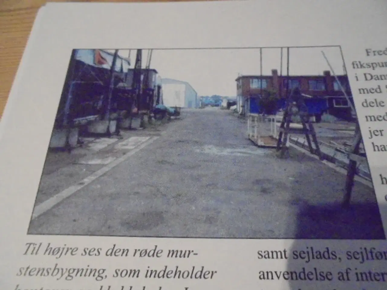 Billede 4 - Fortet, beddingen og sognefogedgården (Fr.havn)