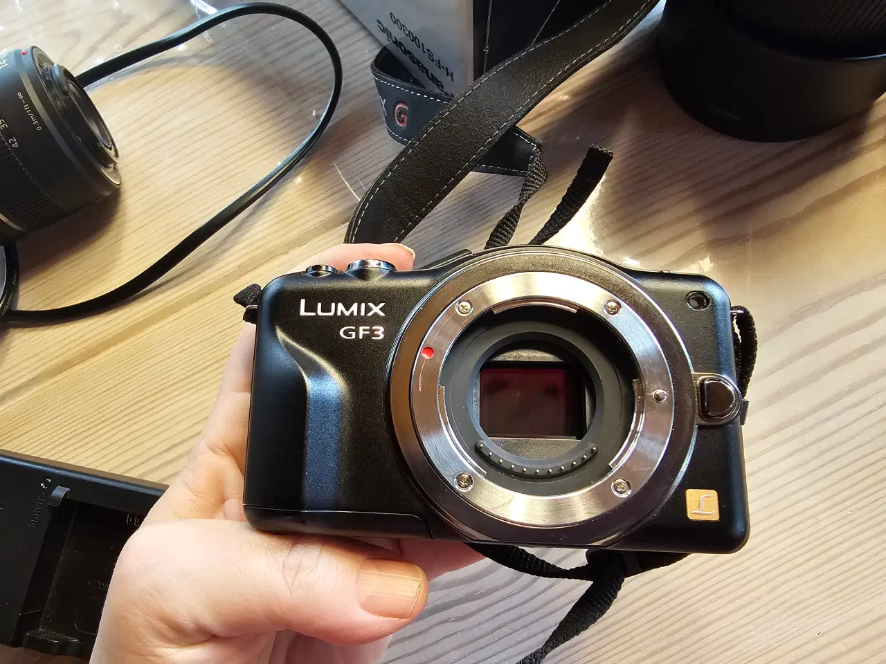 Billede 3 - Panasonic Lumix GF3,og objektiv H-FS100300.Ny pris