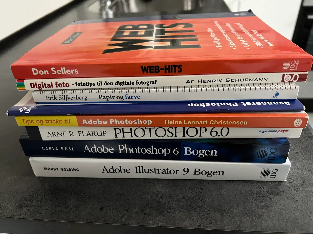 Billede 8 - Div. Adobe foto bøger mm.