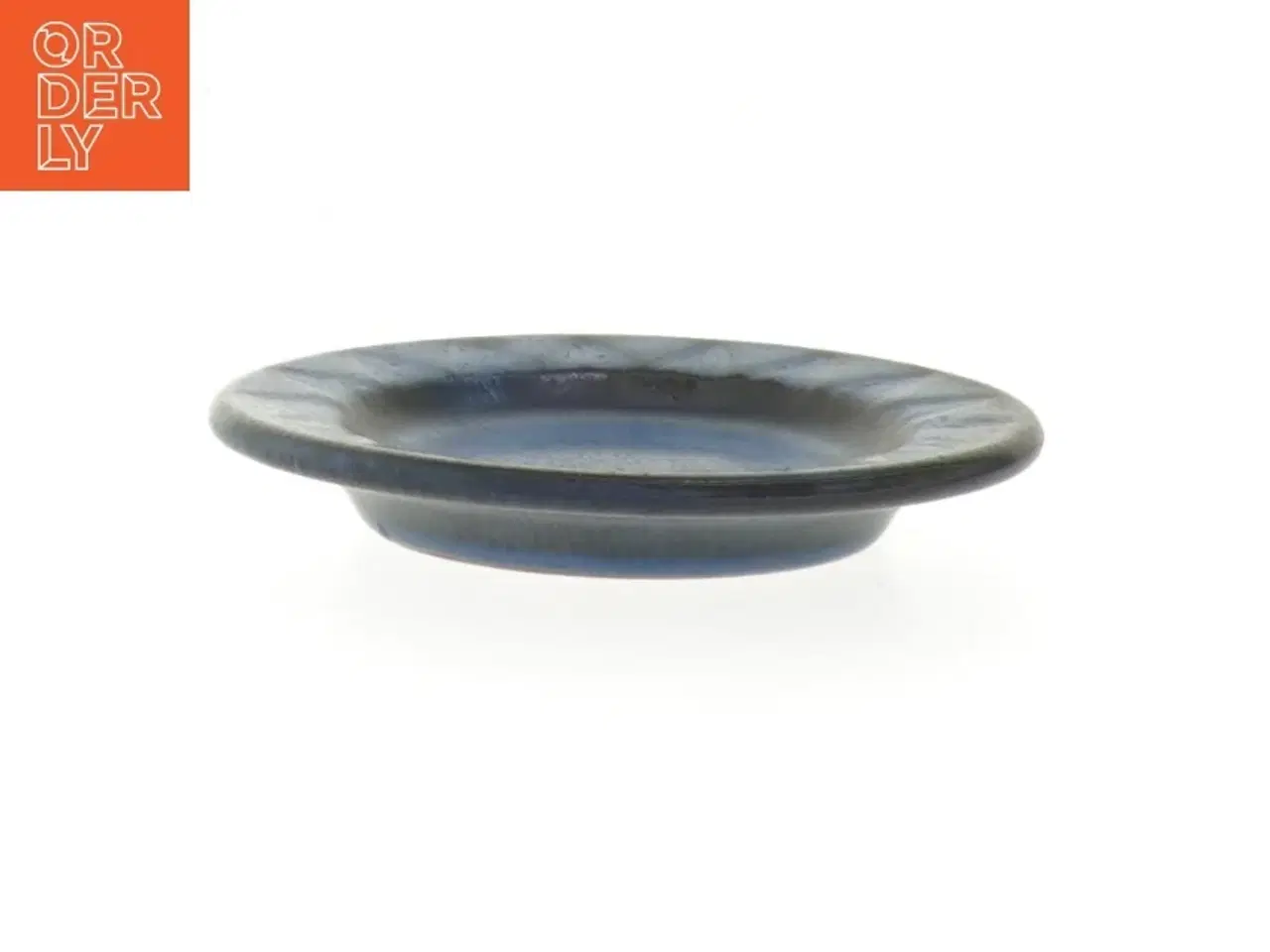 Billede 2 - Keramisk platte fra Lovemose, Danmark fra Lovemose (str. Ø 10 cm)