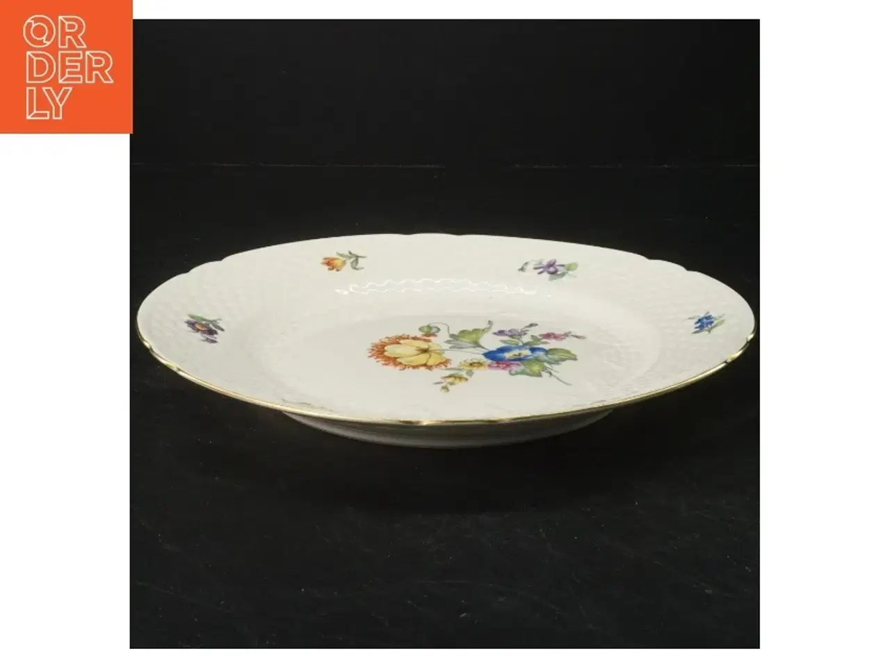 Billede 2 - B&G Saksisk Blomst middagstallerken (str. Ø 24 cm)
