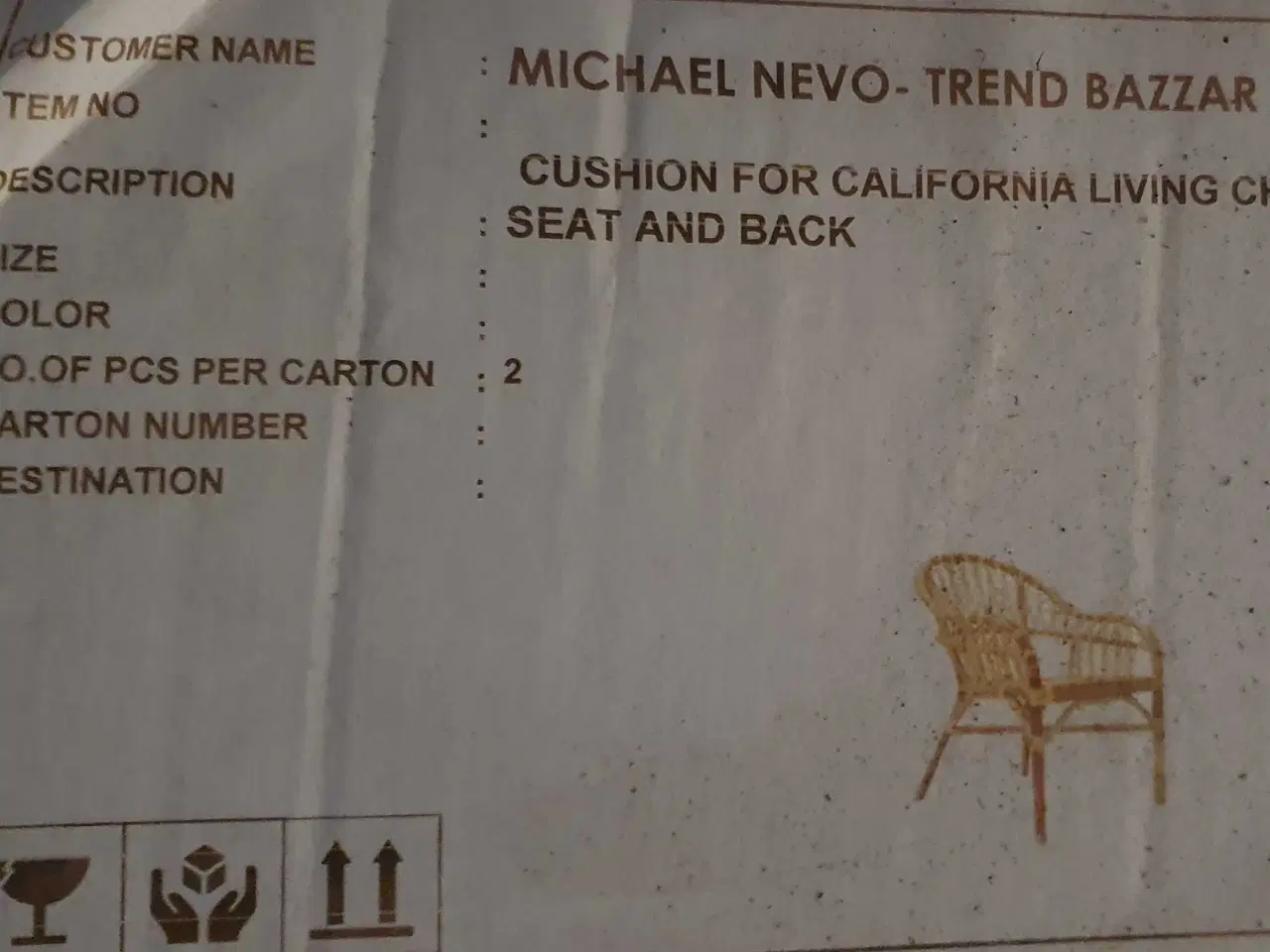 Billede 3 - Trend Bazzar hyndesæt til California Living chair 