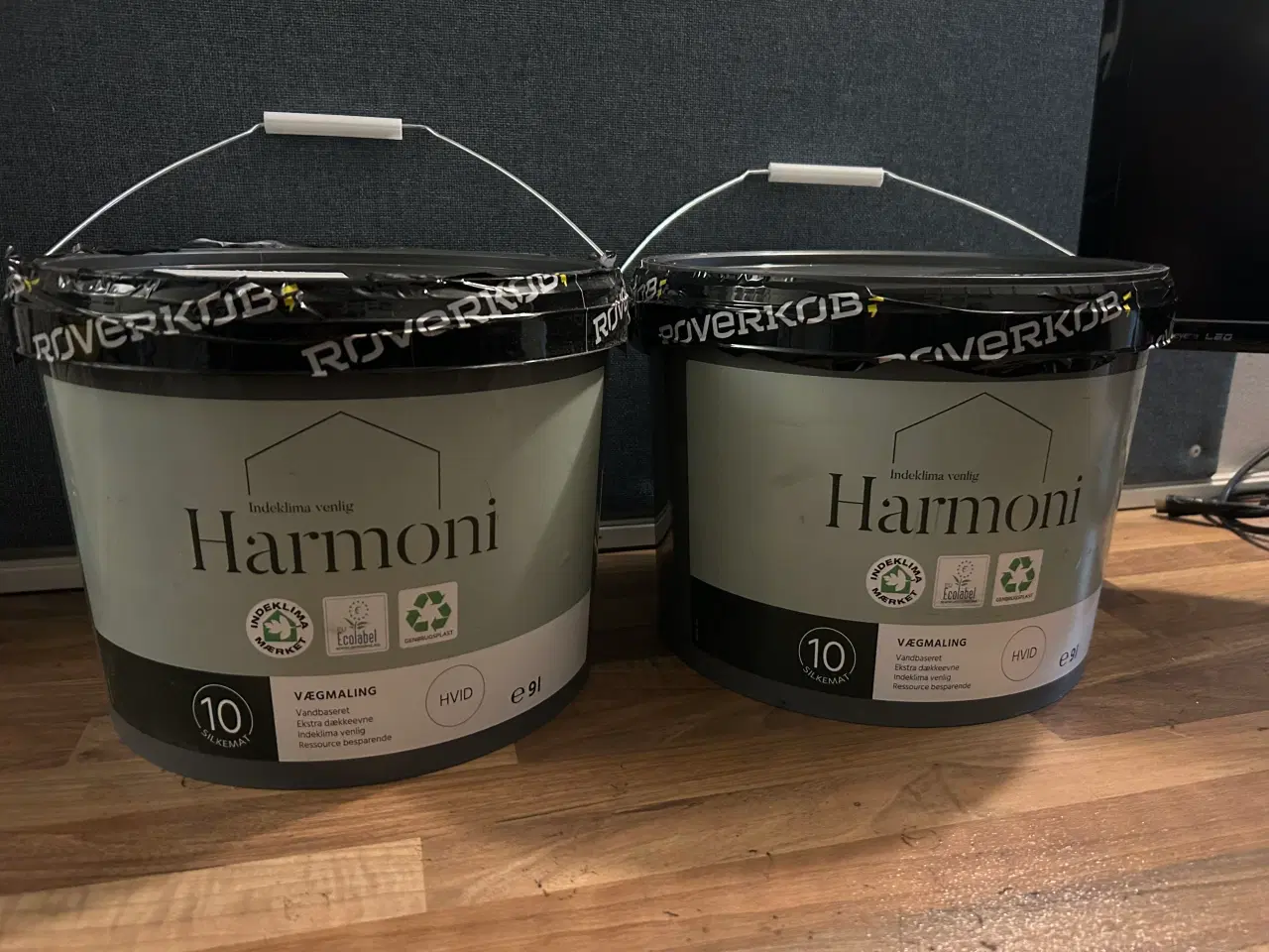 Billede 1 - Harmoni Vægmaling - Hvid (2x 9L)