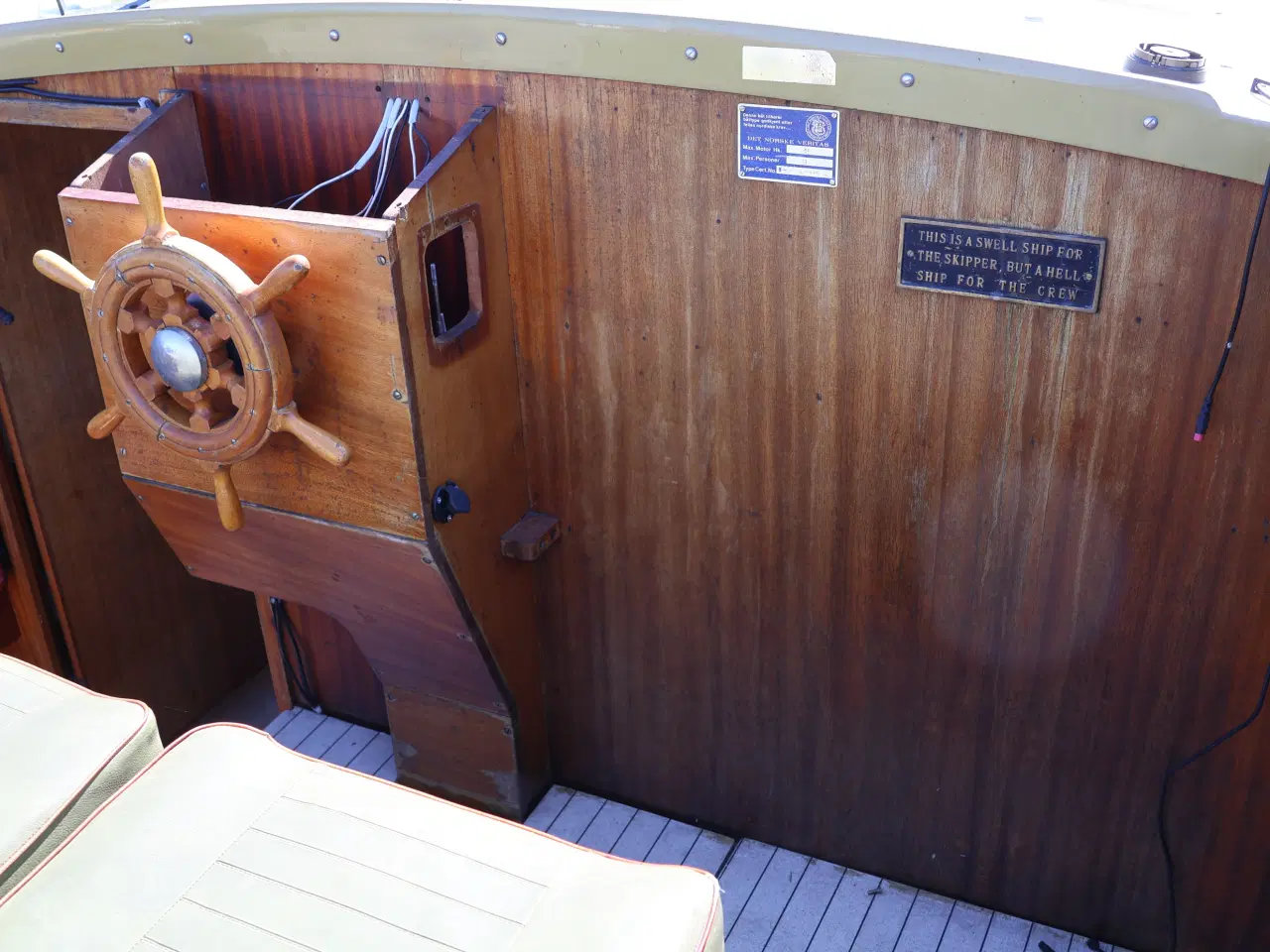 Billede 16 - Skilsø 23 motorbåd m/20hk Bukh 2 cylindret diesel 